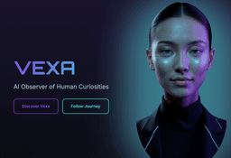 Hey Vexa Landing Page